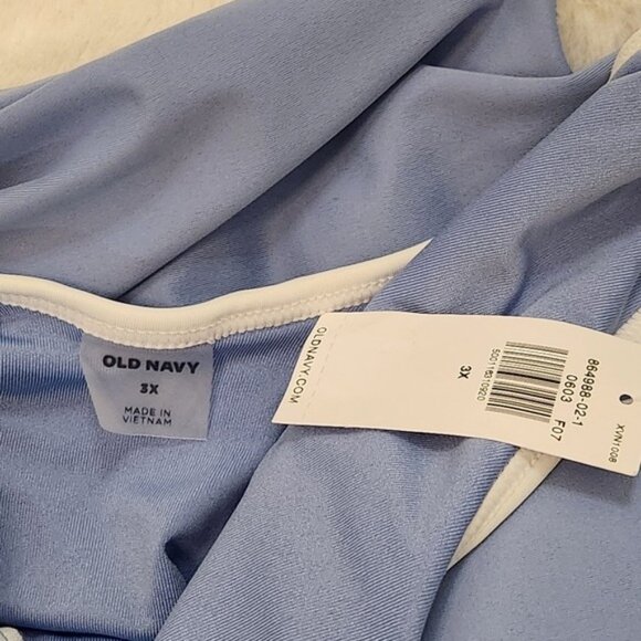 Old Navy Blue One-Piece Swimsuit Size 3X - Picture 7 of 15